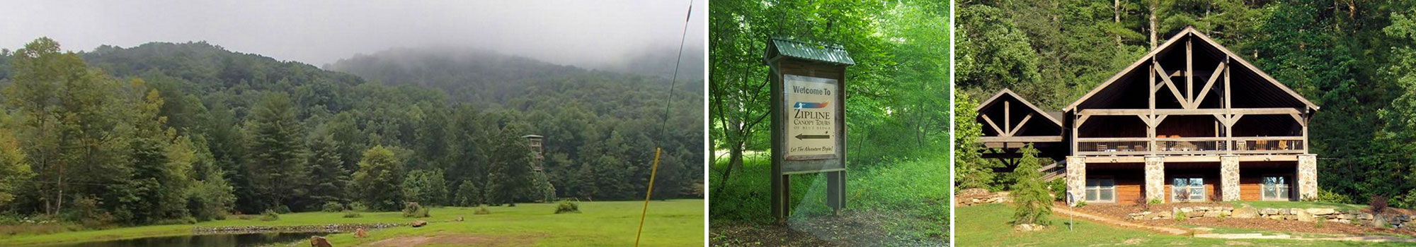 ZipLine Canopy Tours of Blue Ridge Lodging